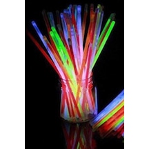 3D Glow Stick Fosforlu Kırılan Işık Çubuğu 50 Li Hediyelik