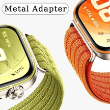 Watch Fit 5/fit 5 Pro/fit 4/fit 4 Pro/fit 3 İle Uyumlu Kordon Naylon Dokuma Rahat Fit5 Kordon Bileğe Göre Ayarlanabilen Terletmeyen Konforlu Fit 5 Pro Kordonu