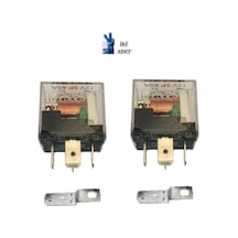 İki Adet Mini Role 12v, 5 Uçlu, 40 A, Far, Korna, Fan, Lpg Role İki Adet Mini Role 12v, 5 Uçlu, 40 A, Far, Korna, Fan, Lpg Role