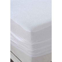 Bebesi Fitted Alez Bebe Alezi 70x120 Cm Sıvı Geçirmez Micro Kumaş Yatak Koruyucu Beyaz