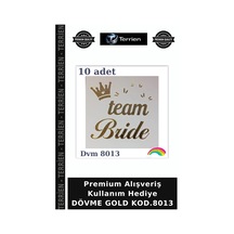 Premium Alışveriş Kullanım Hediye Dövme Gold Kod.8013