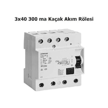 Siemens 3x40a 300 Ma Yangın Koruma Akım Rolesi Eski Kasa 5sv4644-0