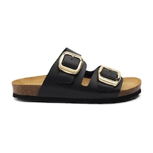 Terlik Kadın  17P8 Frau LONDON Leather Nero