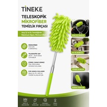 Tineke Teleskobik Mikrofiber Araç Içi Ve Temizlik Fırçası
