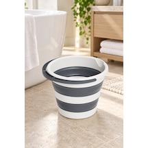 Katlanır Kova 12 Litre, Saplı Portatif Temizlik Ve Su Kovası, Banyo & Kamp & Karavan İçin - 934478949