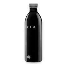 Smeg Bottle Siyah Matara 1l Water Bottle Açık Gri