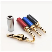 3.5 Mm Stereo Jack Gold 4 Boğumlu