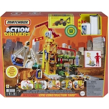 Matchbox Aksiyon Sürücüleri Muhteşem İnşaat Alanı Oyun Seti Hpd63