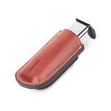 Wolf Holster Deri Şarjör Kılıfı Tekli Maşalı Taba Hızlı Çekim-21582 - Standart Taba