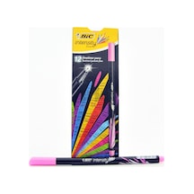 Bıc Intensity Fine Liner Keçe Uçlu Kalem Pembe 12'Li Kutu
