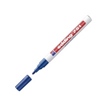 Edding Markör Dekor Boya Yuvarlak Uçlu 1-2 Mm Mavi 751 Çok Renkli