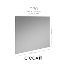 Creavit D20 100 Cm Düz Ayna Cam