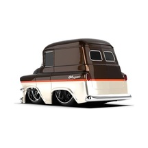 Mga Entertaintment Cartuned S2 1957 Gmc Panel Van - Kahverengi Custom Araba