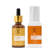 Vitanova Vitamin C Serum 30 ML + Leke Karşıtı Güneş Kremi SPF50+ 50 ML