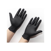 Nitril Siyah Eldiven 100 Lü L