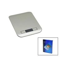 Hubrendy Çer 3 Kapasite 1000-3000-5000gr/1gr 180x140x18mm Dijital Platin Mutfak Terazi - Tartı Pilli 687187