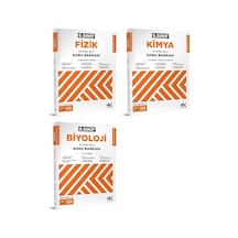 4k 2026 9. Sınıf Fizik + Kimya + Biyoloji Soru Bankası Seti 3 Kitap