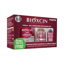 Forte Yoğun Bakım Kiti Saç Dökülmesine Karşı Şampuan, Serum & Tablet Seti Yoğun Saç Bakımı, Bitkisel İçerik 3 Lü Paket Belirtilmemiş