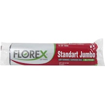 Florex Standart Jumbo Boy Çöp Torbası Siyah 80 x 110 CM