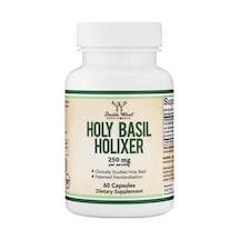 Double Wood Holixer Holy Basil Extract 250mg 60 Capsul.3838