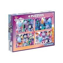 Clementoni 4 İn 1 Puzzle Disney Junior Vampirina 4 Ü 1 Arada Yapboz 2 Adet 20 Parçalı 2 Adet 40 Parçalı Yapboz Seti