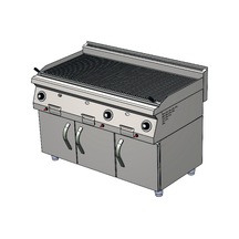 Karacasan Endüstriyel 900 Seri Dolaplı 120 Cm Lpg Tüplü Sulu Balıksırtı Izgara Krcs.eızdsbgl.1290