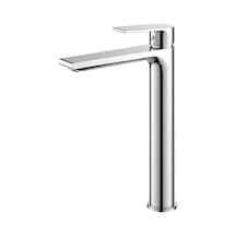 Seramik Luna Çanak Yüksek Tip Lavabo Bataryası Krom