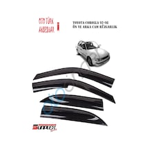 Toyota Corolla Uyumlu Efsane Kasa 1992-1998 Mugen Cam Rüzgarlığı Ön-Arka