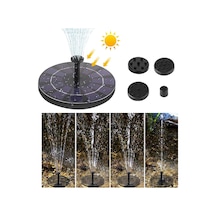 Fosenze Güneş Enerjili Dalgalı Kuş Yıkama Fontanı - Bahçe Havuzu Teras İçin Su Döşenebilen Solar Pompa