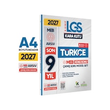 2027 LGS 8.Sınıf TÜRKÇE Karakutu MEB Çıkmış Soru Modülü Video/PDF Çözümlü Konu Konu Son 9 Yıl