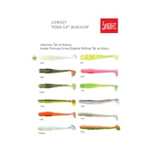 Lucky John Tioga 3.4'' 8.64 Cm 6p Silikon Yem