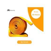 Süper Örme Bez Salma Sulama Hortumu 16cm X 30m Dayanıklı Yassı Bahçe Hortumu