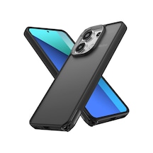 Xiaomi Redmi Note 13 4g Uyumlu Kılıf Elegant Kapak - Siyah