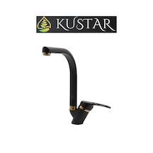 Kustar Tyal Gold Siyah Mutfak Evye Bataryası