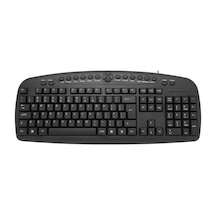 Frisby FK-130EU Usb Kablolu İngilizce Multimedya Q Klavye Siyah Frisby FK-130EU Usb Kablolu İngilizce Multimedya Q Klavye Siyah