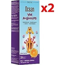 Ocean Vm Arginin Ps Balli Portakal Aromalı Şurup 2 x 150 ML