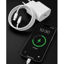 Apple iPhone 14 13 12 11 8 Plus 7 Uyumlu 20w Pd Hızlı Şarj Seti Android