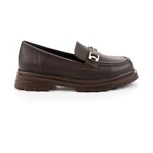 Kahve Kadın Loafer Ayakkabı K01179828109 Kahve