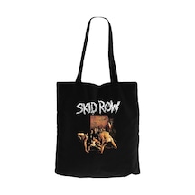 Skid Row Slave To The Grind Siyah Kanvas Bez Çanta