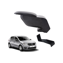 Dacia Sandero 2015 Delmesiz Çelik Ayaklı Siyah Kolçak Kol Dayama