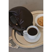 Suud Collection Acı Kahve Mini Bowl Bag Koyu Kahverengi
