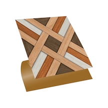 Tink Kendinden Yapışkanlı Ahşap 014 Desenli Pvc Karo 30x30 Cm
