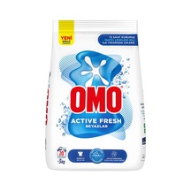 Omo Active Fresh Beyazlar Toz Çamaşır Deterjanı 3 Kg 20 Yıkama 4 Adet