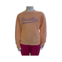 Benetton Kız Çocuk Somon Sweatshirt SOMON
