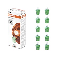 Osram Ampul 2w 12v Duylu Dipsiz Açık Yeşil Mb