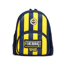 Fenerbahçe Lisanslı Çubuklu Anaokulu Çantası Karışık Renkli