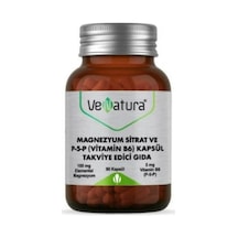 Magnezyum Sitrat Ve P5p Vitamin B6 90 Kapsül