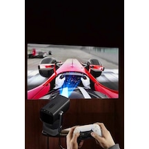 Mey İthalat Taşınabilir Sinema Oyun Projektörü Akıllı Projeksiyon Android 11