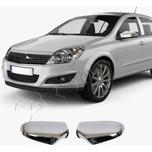 Opel Astra Hb Uyumlu 2004-2013 Ayna Kapağı 2 Parça Abs Krom Kaplama