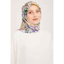 Armine Nostalji Serisi %100 Sura İpek Eşarp 9037d 50
